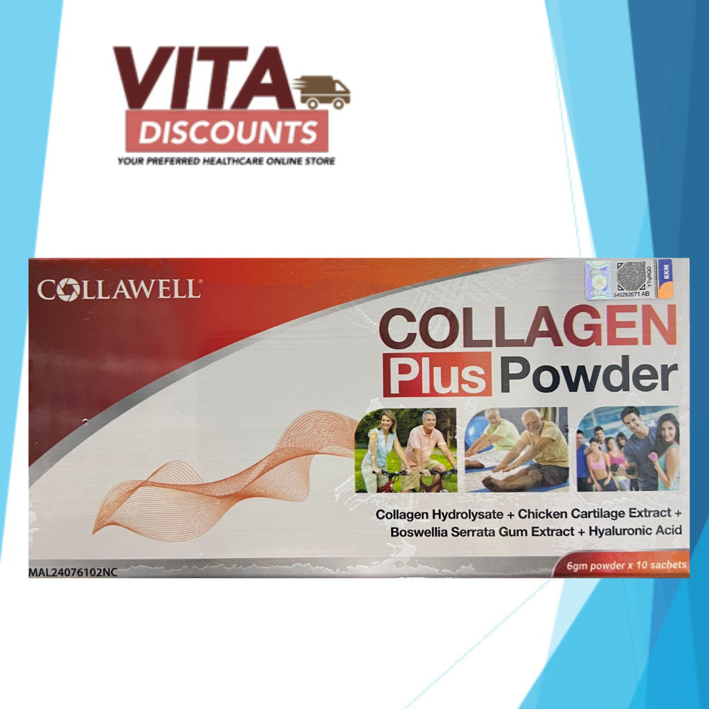 Collawell Collagen Plus Powder Sacs Small Pack (6g x 10's) [Exp 01/2027]