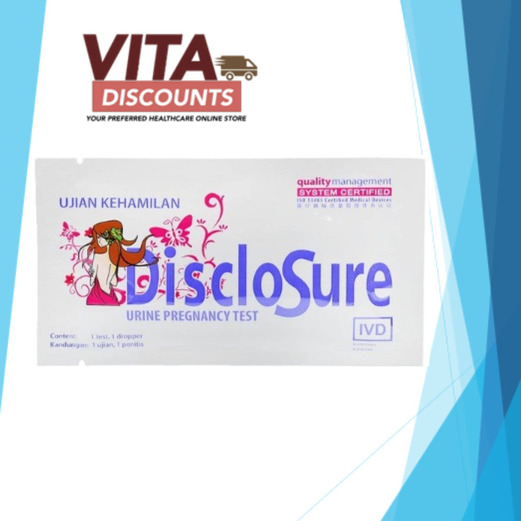 Disclosure Urine Pregnancy Test (1's) [Exp 04/2027]