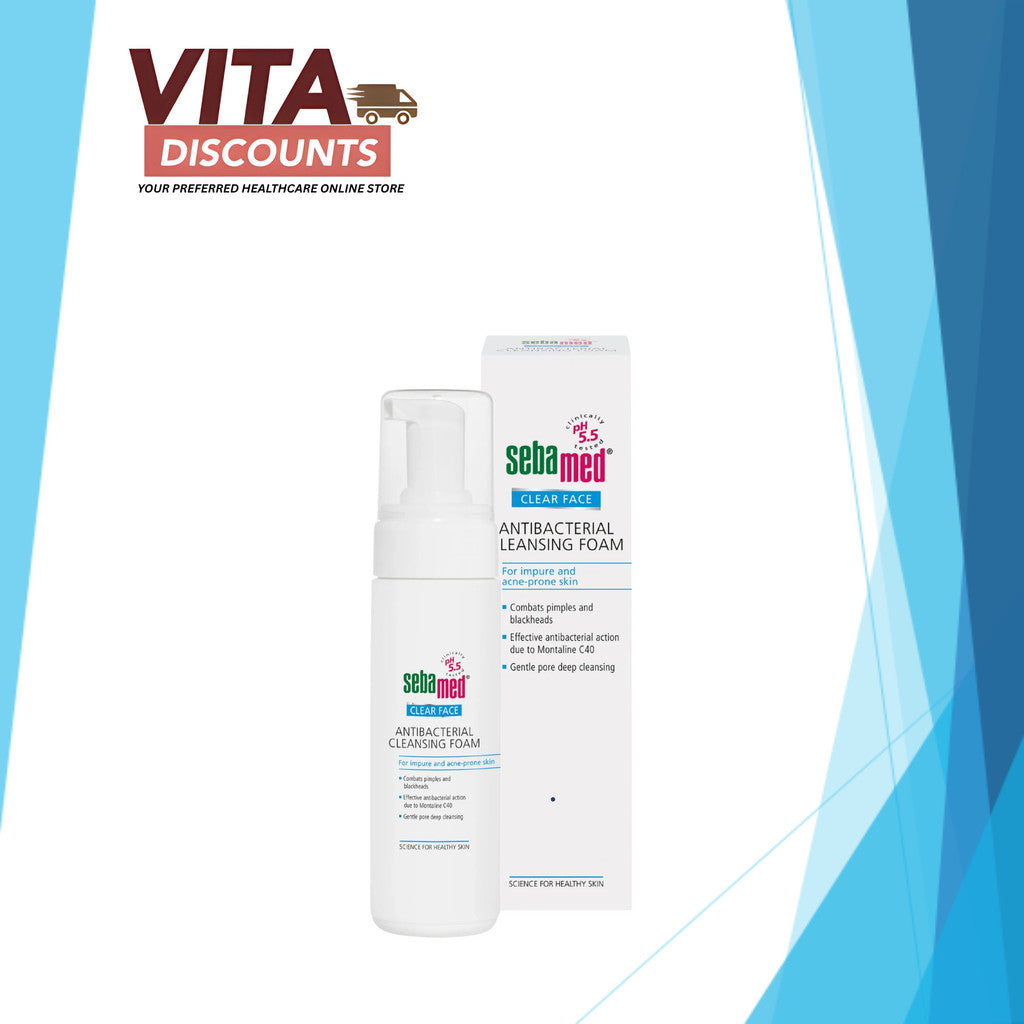 Sebamed Clear Face Antibacterial Cleansing Foam (150ml) [Exp 02/2028]