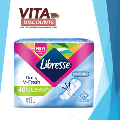 Libresse Daily V-Fresh Super Slim Liner (40's)