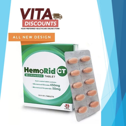 Hemorid Ct 450/50mg Mtabs (100's) [Exp 01/2028]