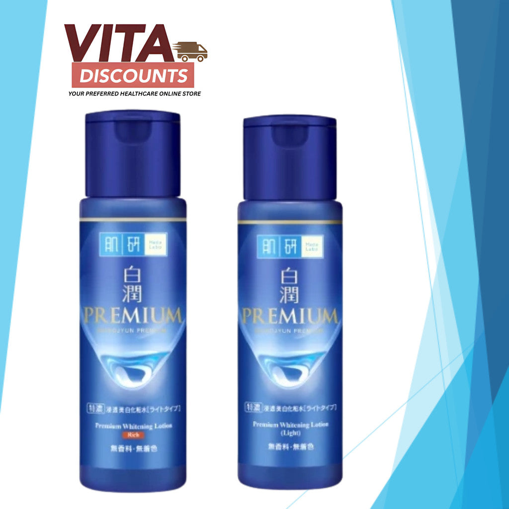 Hada Labo Premium Whitening Lotion - Light/Rich (170ml)