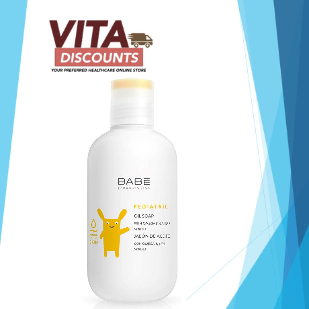 Babe Laboratorios Pediatric Oil Soap (200ml) [Exp 02/2027]