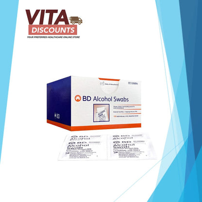 Bd Alcohol Swabs (100's) [Exp 10/2029]