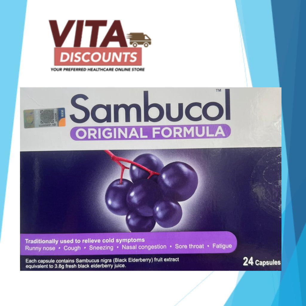 Sambucol Original Formula Caps (24's) [Exp 08/2027]