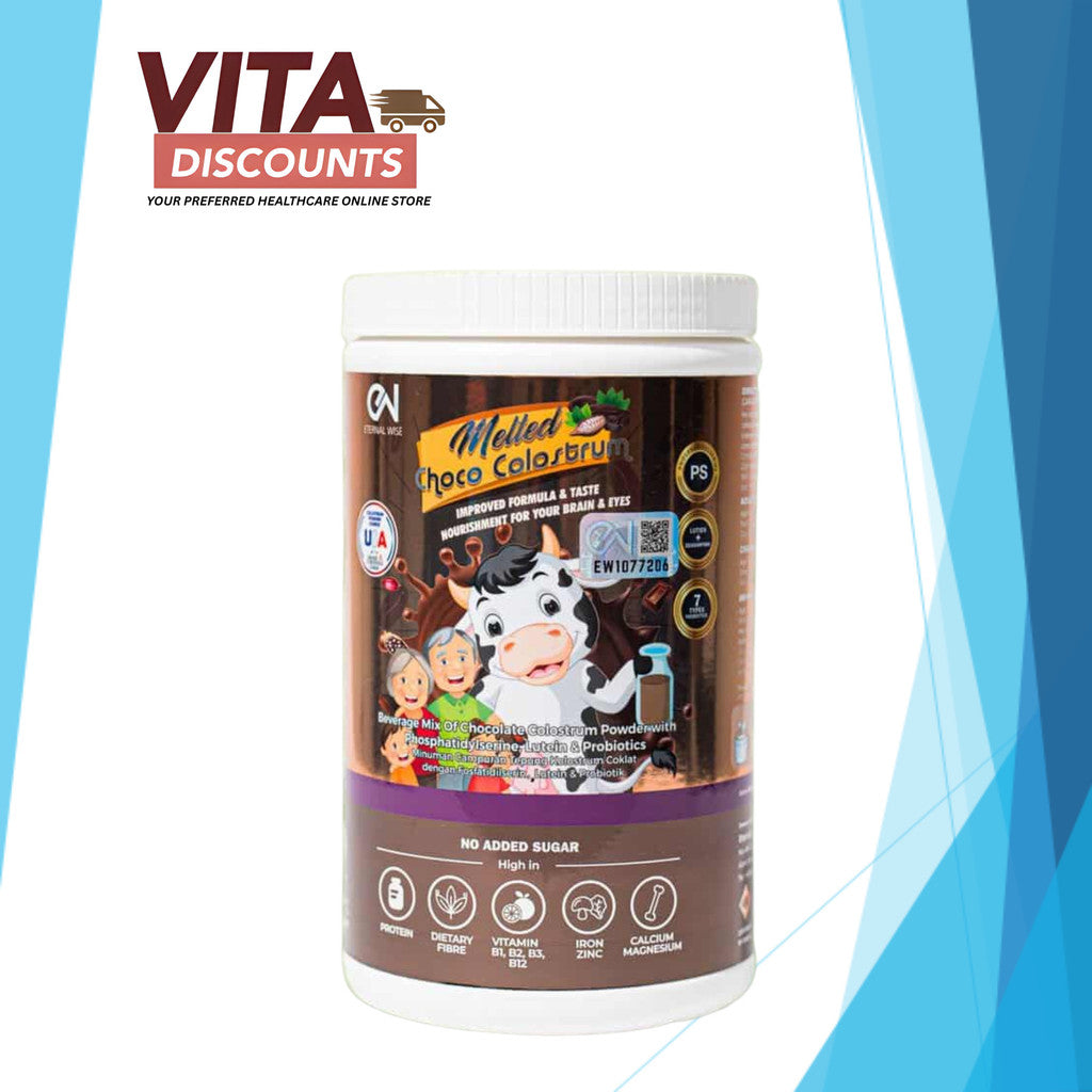 Eternal Wise Melted Choco Colostrum Powder (500g x 1/3 Pack) [Exp 04/2027]