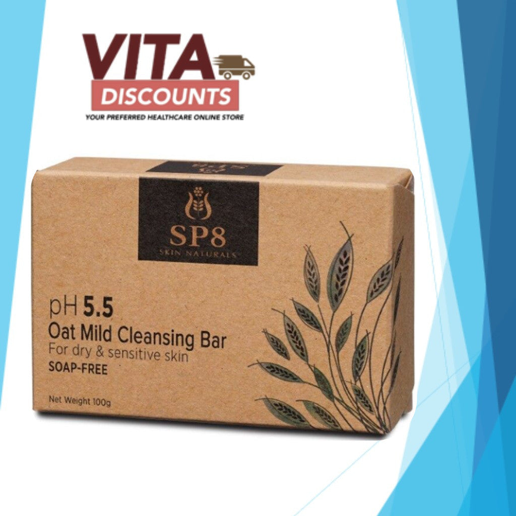 Sp8 Ph5.5 Oat Mild Cleansing Bar (100g) [Exp 07/2027]  [Extra 1 Gift]