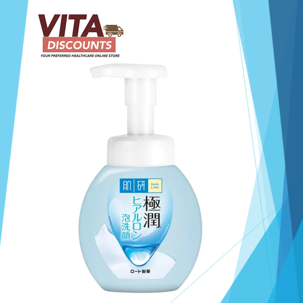 Hada Labo Super Hyaluronic Acid Hydrating Foaming Wash (160ml) [Exp 04/2028]