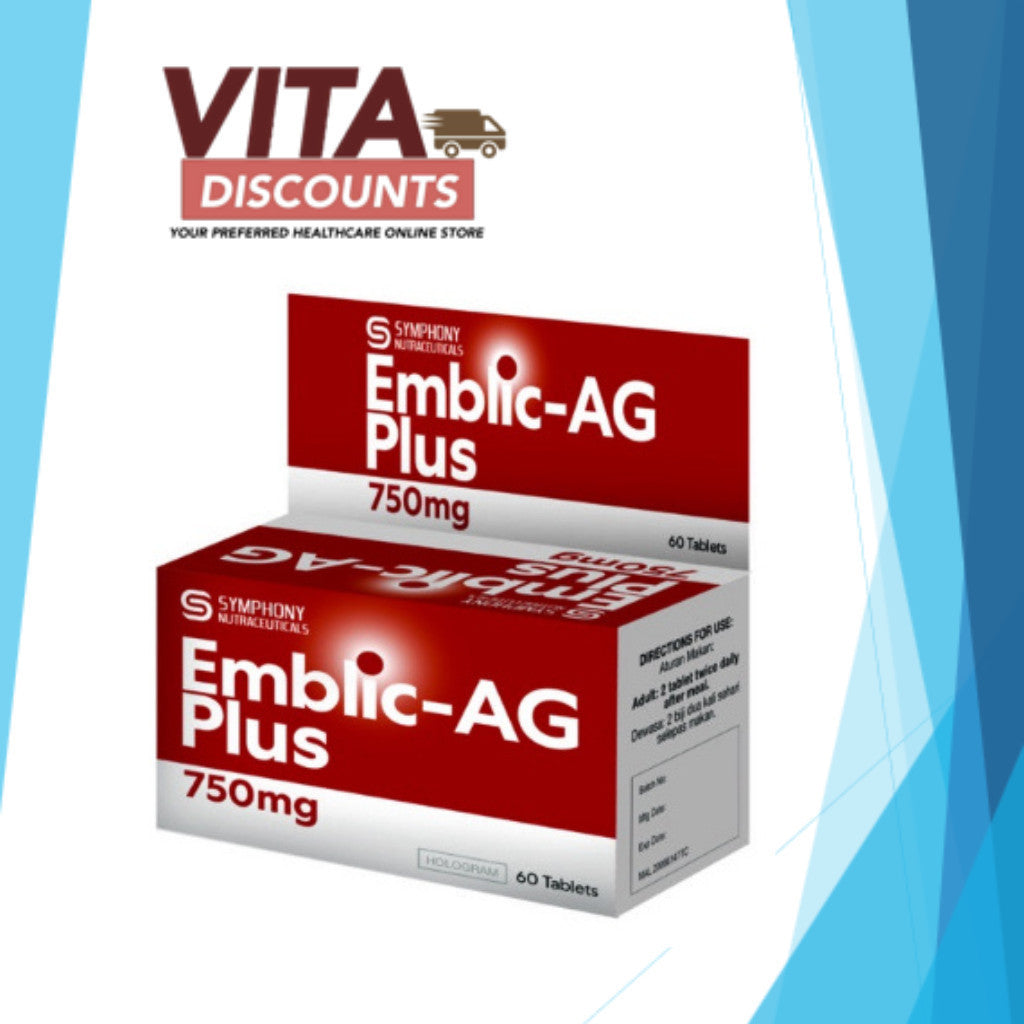Emblic-Ag Plus 750mg Tabs (60's) [Exp 09/2026]