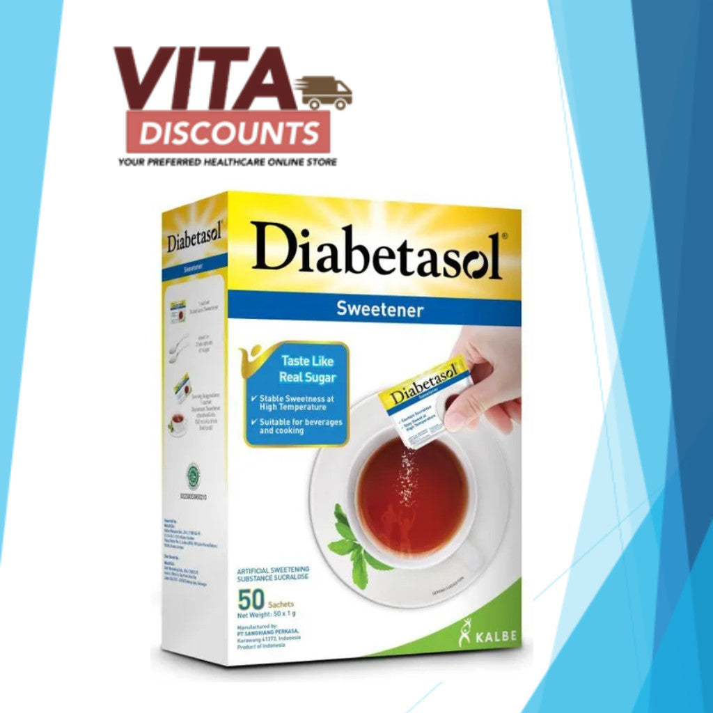 Diabetasol Sweetener Powder (1.5g x 50's) [Exp 03/2027]