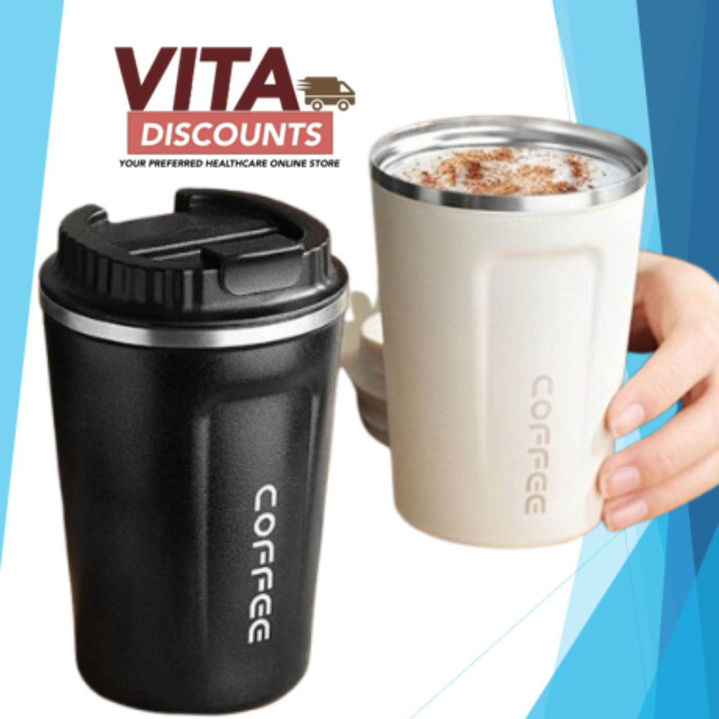 Exclusive Stainless Steel Coffee Mug (380ml)