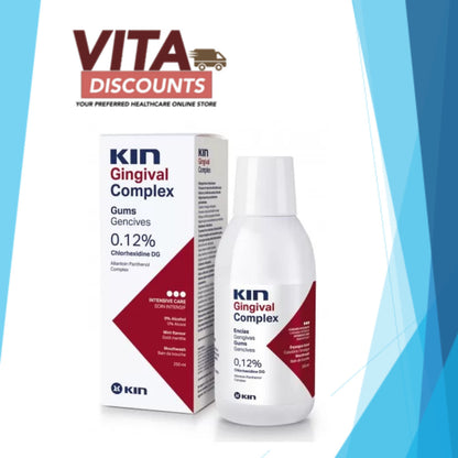 Kin Gingival Complex 0.12% Mouthwash (250ml) [Exp 04/2027]