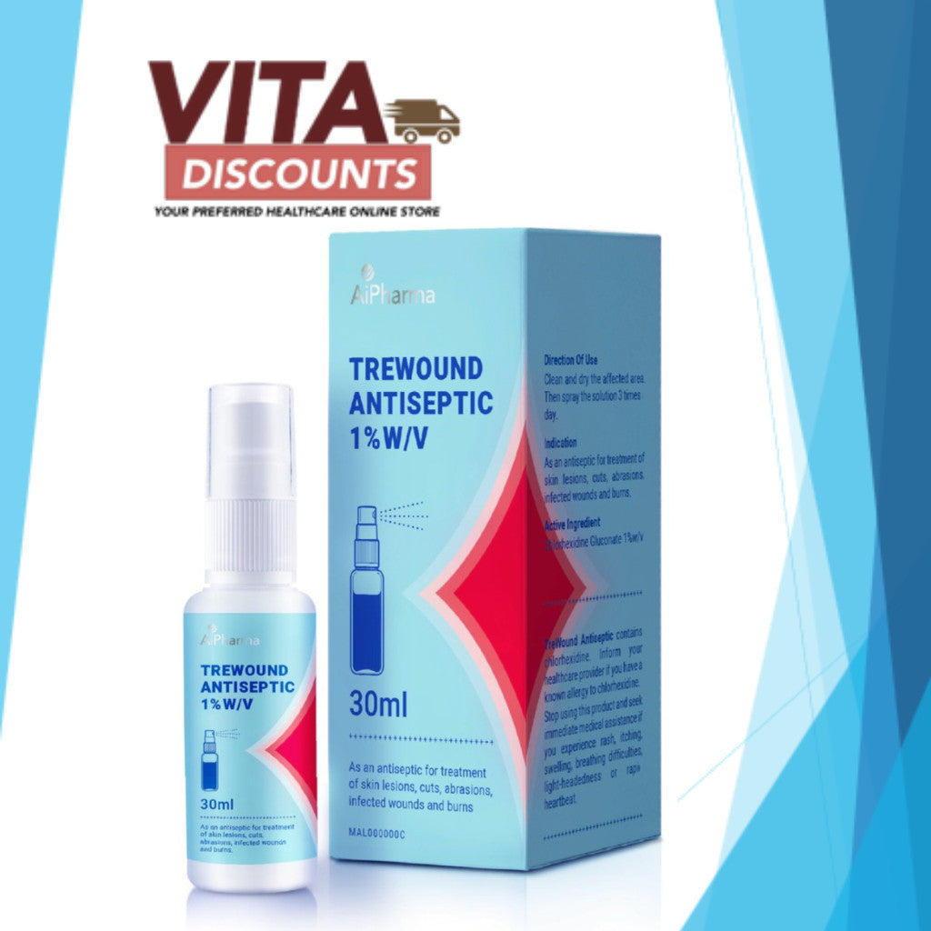 Aipharma Trewound Antiseptic 1% V/V Spray (30ml) [Exp 09/2027]