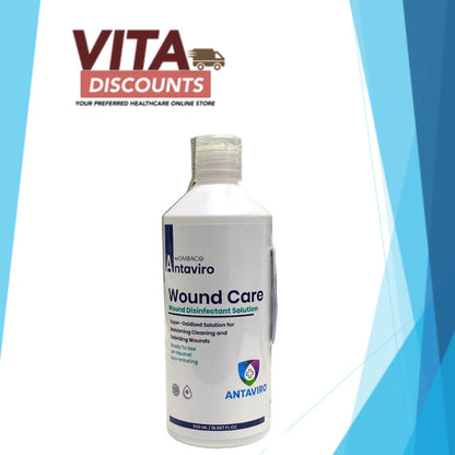 Antaviro Wound Care Solution (500ml) [Exp 05/2027]