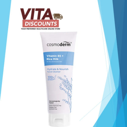 Cosmoderm Facial Cleanser - Glow & Revive/Hydrate & Nourish/Balance & Treat (100ml) [Exp 02/2027]