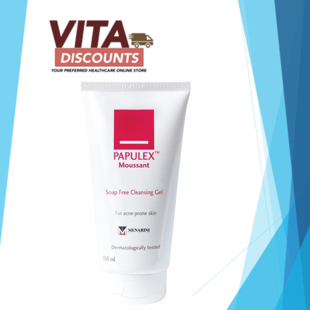 Papulex Soap Free Cleansing Gel (150ml)