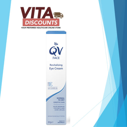 Qv Face Revitalising Eye Cream Big Size (30g) [Exp 11/2027]