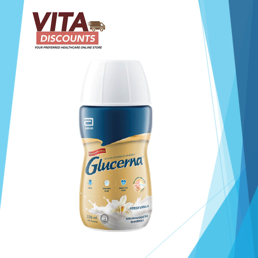 Glucerna Liquid Vanilla (220ml) [Exp 02/2027]