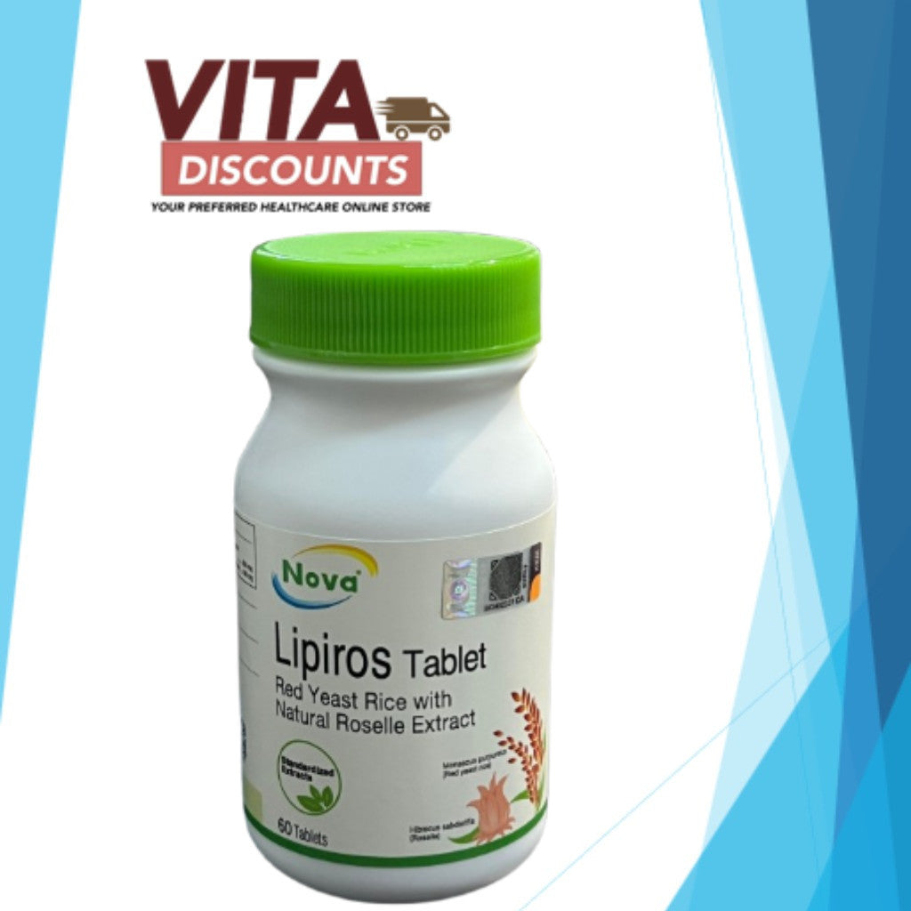 Nova Lipiros Tabs (60's) [Exp 10/2027]  [Extra 1 Gift]