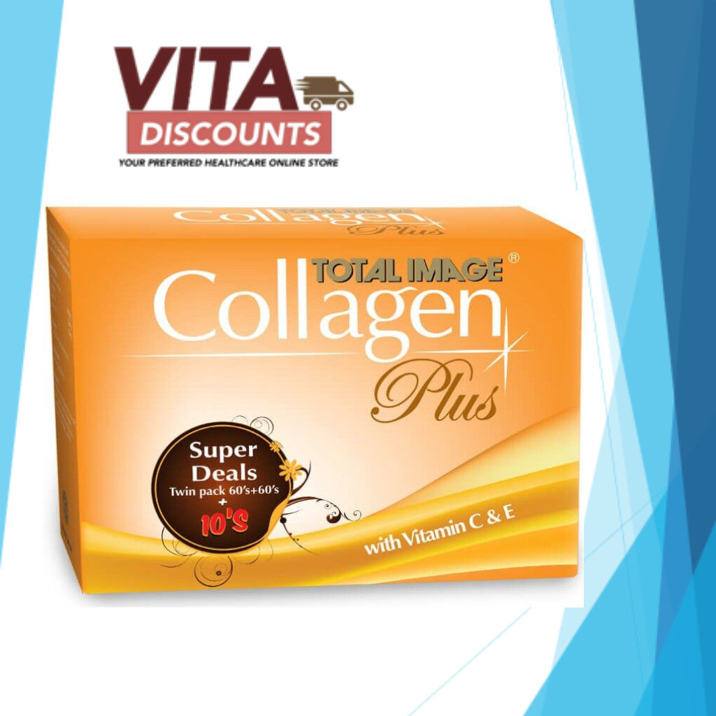 Total Image Collagen Plus Tabs (60's x 2 Pack + 10's) [Exp 04/2028]