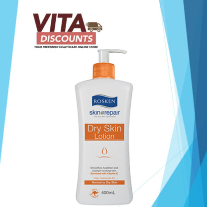Rosken Skin Repair Dry Skin Lotion (400ml) [Exp 11/2029]