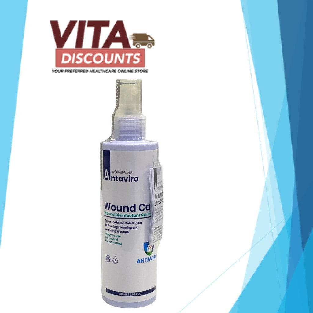 Antaviro Wound Care Solution (180ml) [Exp 05/2027]