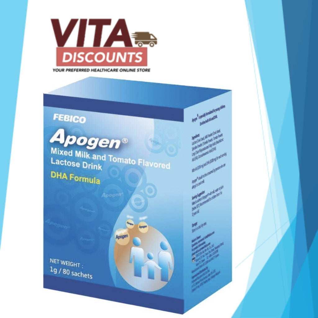 Apogen Children Granules (1g x 80's x 1/2 Pack) [Exp 02/2028]