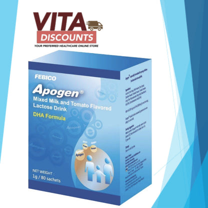 Apogen Children Granules (1g x 80's x 1/2 Pack) [Exp 02/2028]