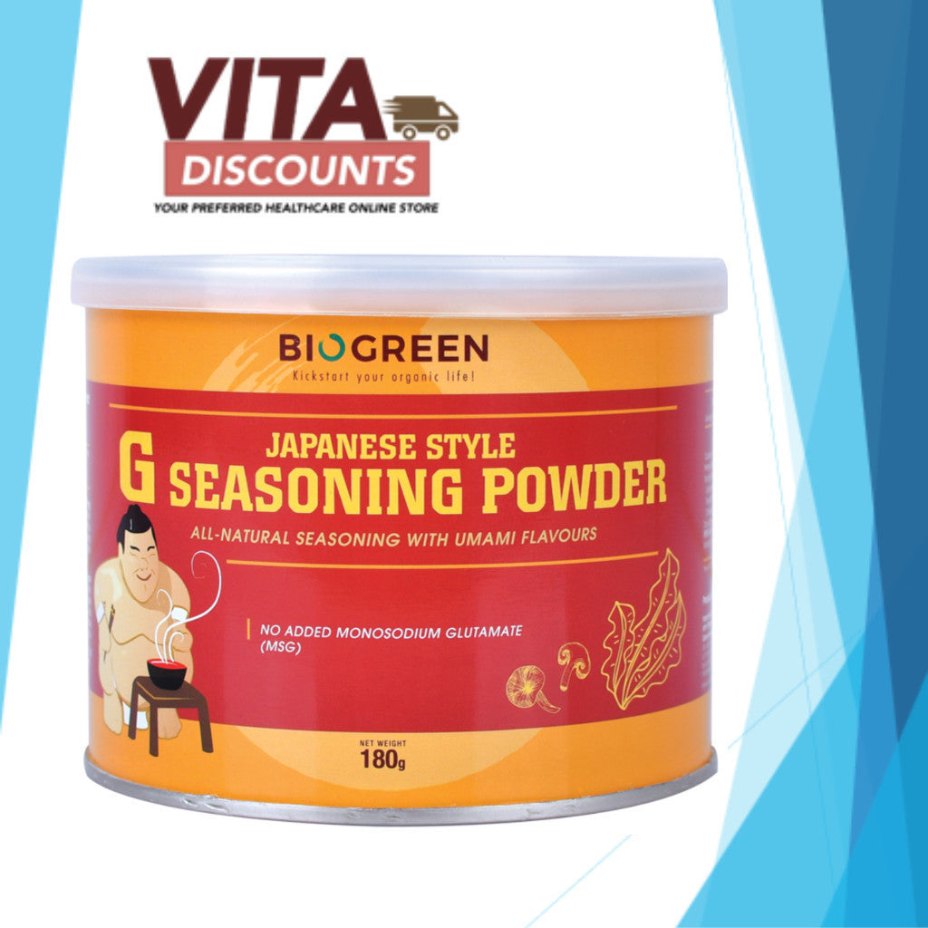 Biogreen G Seasoning Powder (180g) [Exp 04/2028]
