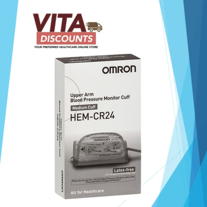 Omron Upper Arm Blood Pressure Monitor Cuff Size M Hem-Cr24