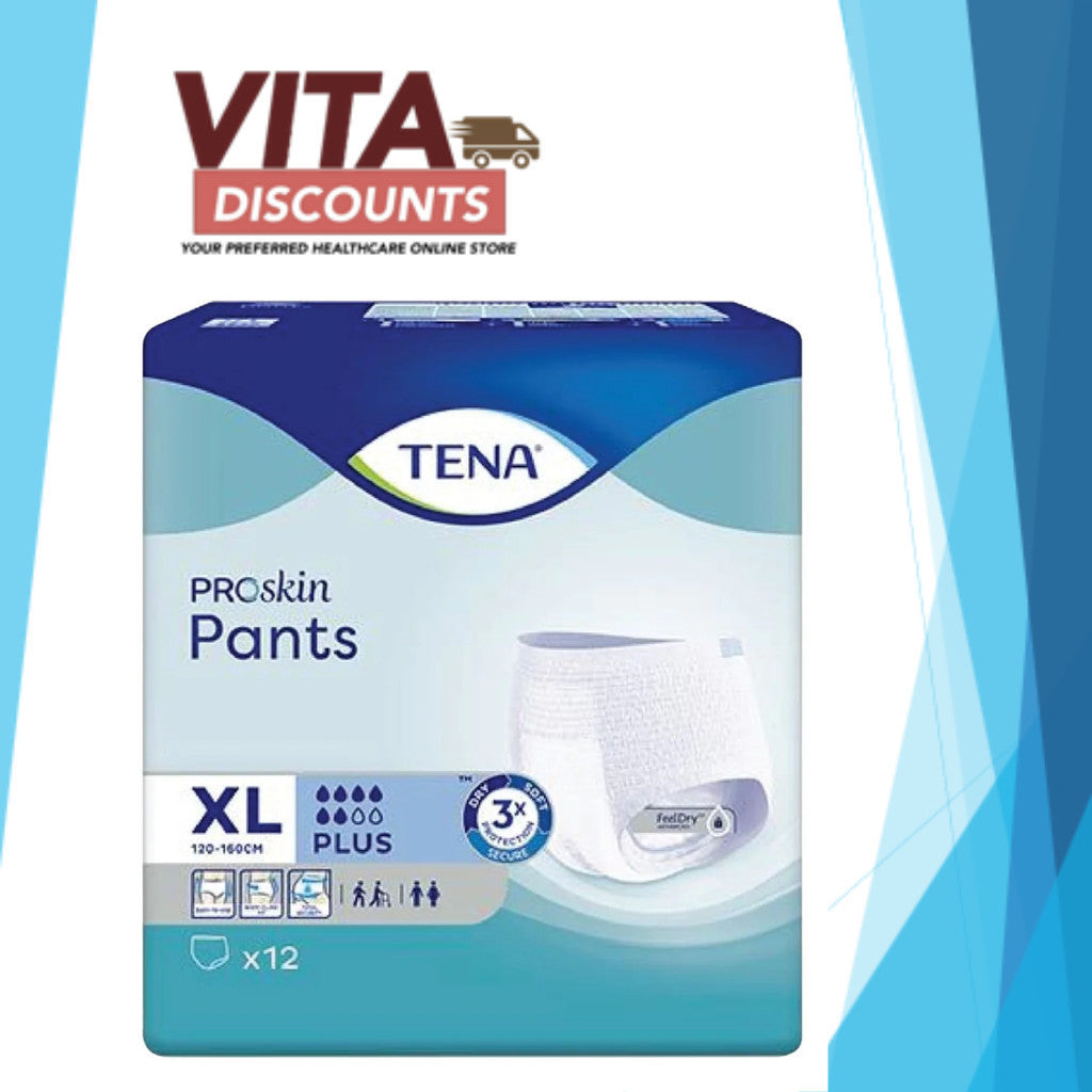 Tena Pants Plus Size XL (1 Pack x 12's)