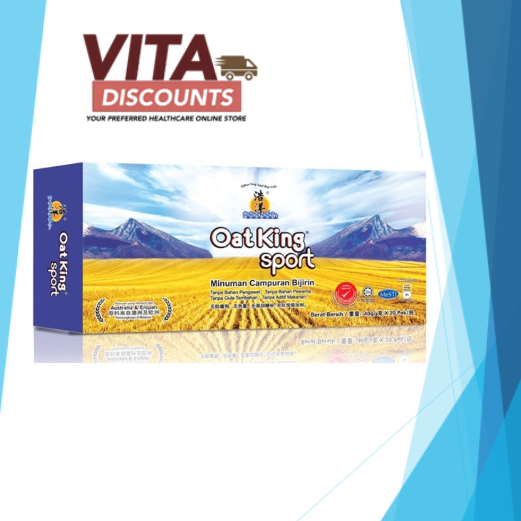 Tg Ocean Oat King Sport Powder Sachets (40g x 20's) [Exp 08/2027]