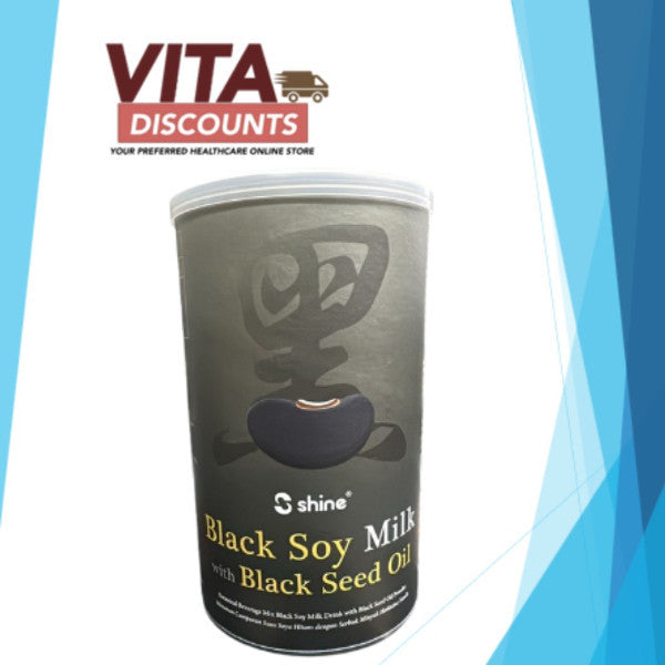 Shine Black Soy Milk With Black Seed Oil Powder (400g) [Exp 01/2028]