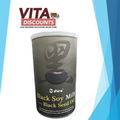 Shine Black Soy Milk With Black Seed Oil Powder (400g) [Exp 01/2028]
