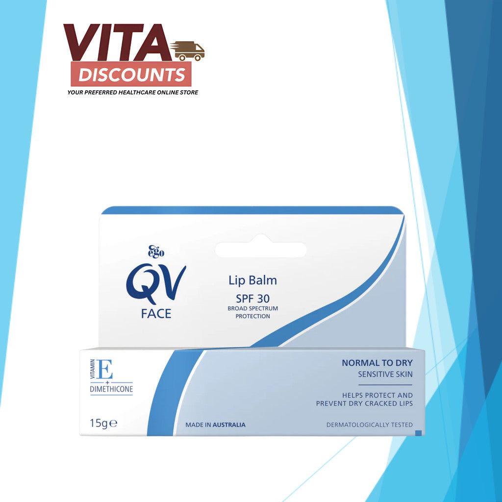 Qv Face Lip Balm Spf 30 (15g) [Exp 02/2029]