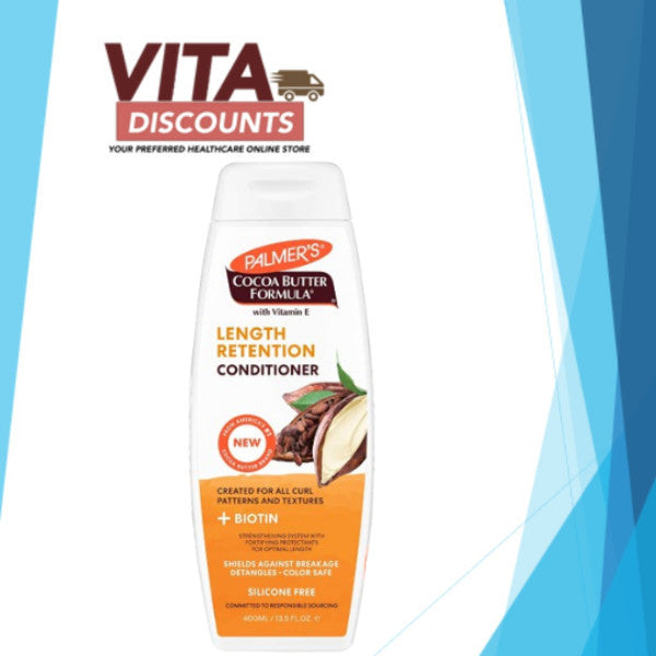 Palmer's Cocoa Butter Formula With Vitamin E Length Retention - Shampoo/Conditioner (400ml) [Exp 06/2027]