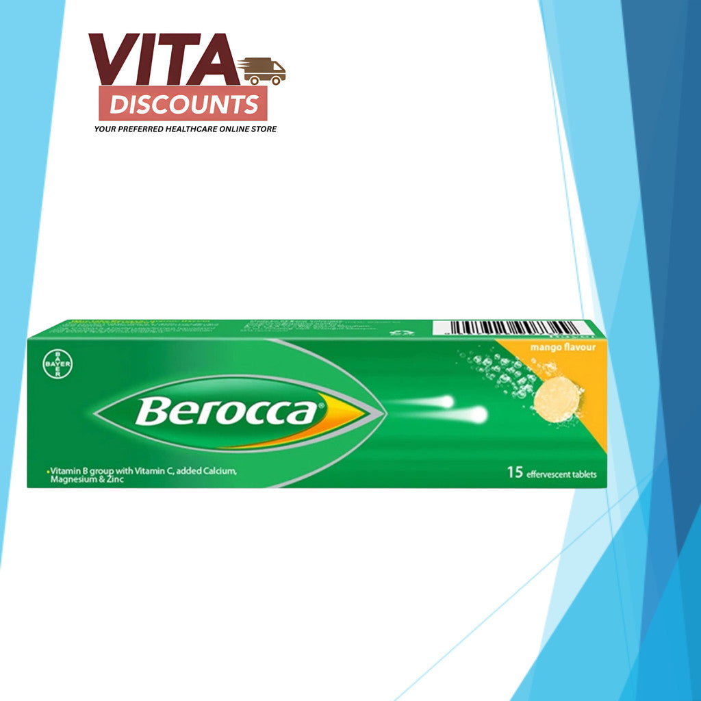 Berocca Etabs Mango One Tube (15's) [Exp 04/2027]