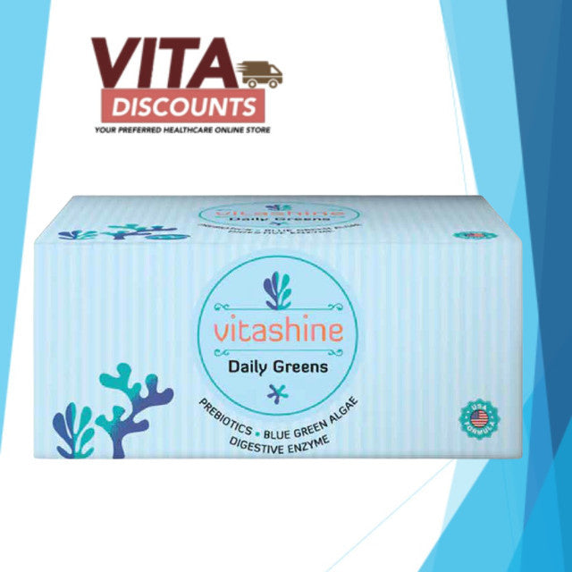 Vitashine Daily Greens Lemon Powder (20g) (15's) [Exp 02/2027]  [Extra 2 Gift]