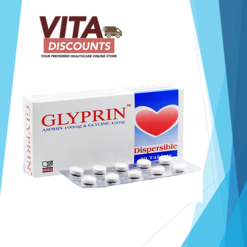 Glyprin 100/45mg Tabs (30's) [Exp 04/2027]
