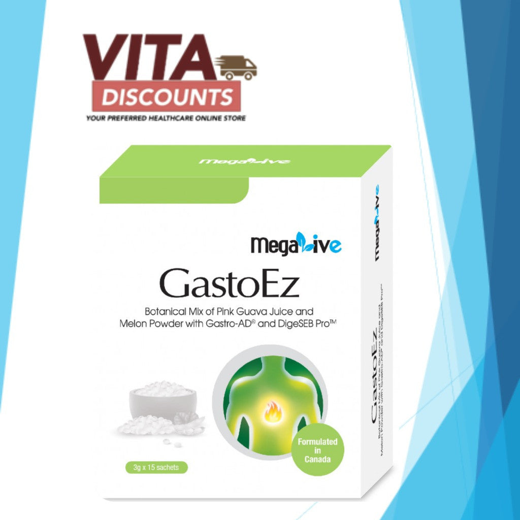 Megalive Gastoez Botanical Mix Powder Sacs (3g) (15's) [Exp 04/2027]  [Extra 2 Gift]