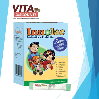 Innolac Daily Health Supplement Probiotic+Prebiotic Powder (1g x 10's)