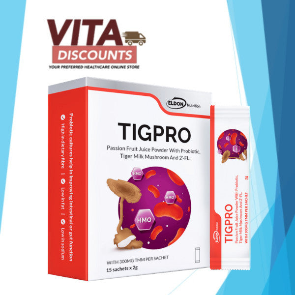 Eldon Nutrition Tigpro Powder (2g) (15's) [Exp 04/2027]  [Extra 2 Gift]
