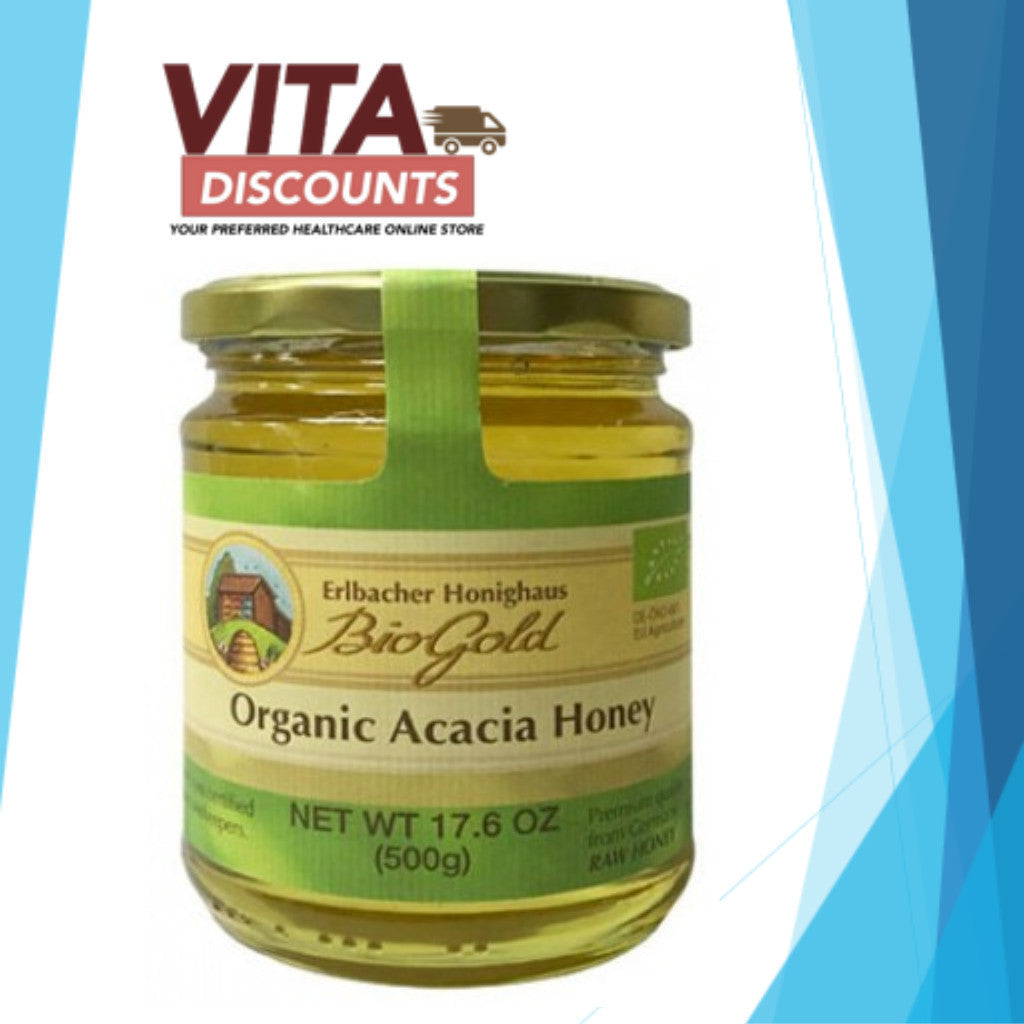 Biogold Organic Acacia Honey (500g) [Exp 11/2029]