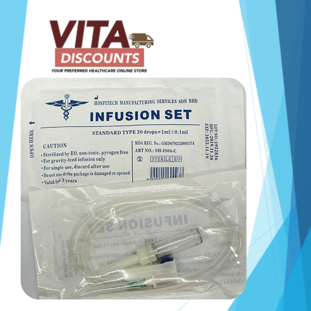 Hospitech/La-Med Infusion Set Standard Type (1's) [Exp 11/2027]