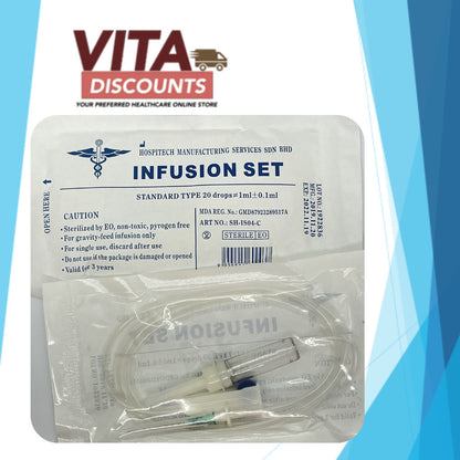 Hospitech/La-Med Infusion Set Standard Type (1's) [Exp 11/2027]