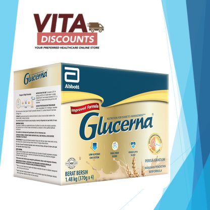 Glucerna Triple Care Powder - Vanilla/Wheat (1.48kg) [Exp 02/2028]