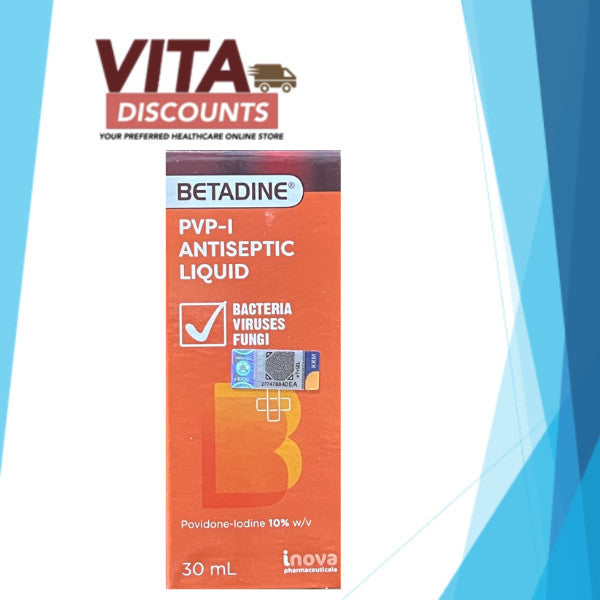 Betadine Pvp-I Antiseptic Liquid (30ml) [Exp 09/2028]