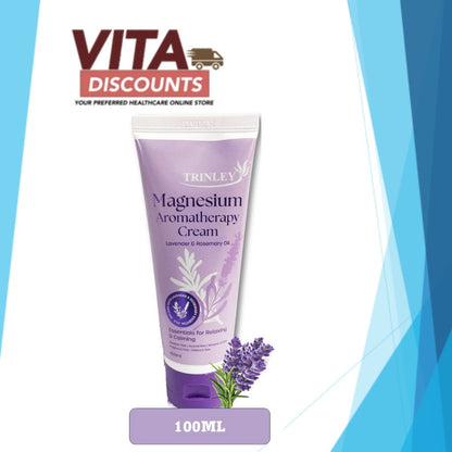 Trinley Magnesium Aromatherapy Cream (100ml) [Exp 07/2027]