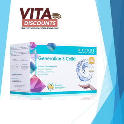 Kitsui Generation 3 Colla Botanical Beverage Mix Powder (15g x 15's)