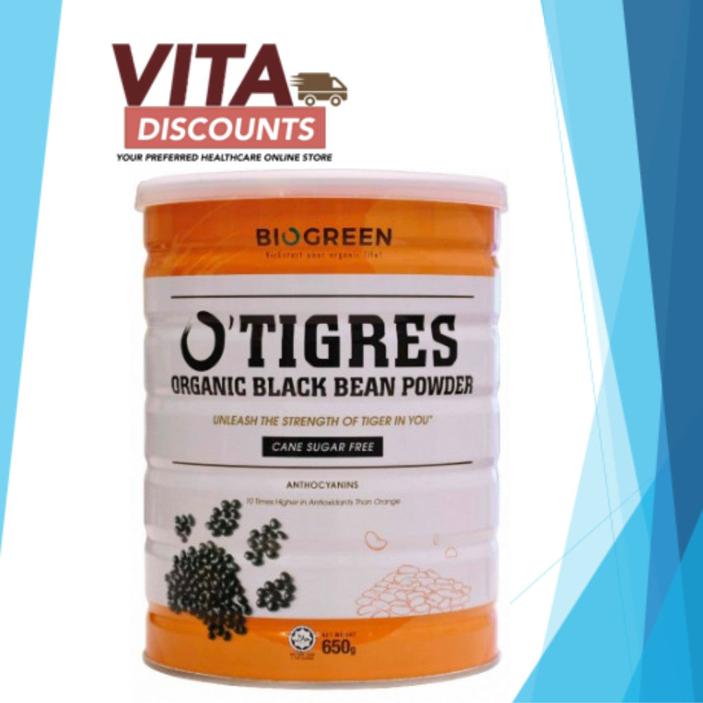 Biogreen O'Tigres Powder No Added Cane Sugar (650g) [Exp 06/2027]